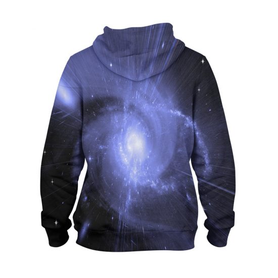 Abstract Galaxy Shining – 3D Printed Pullover Hoodie