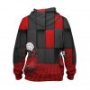 Abstract Red Ball Hoodie – 3D Printed Pullover Hoodie