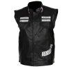 Jackson Jax Teller Sons Of Anarchy Leather Patches Vest