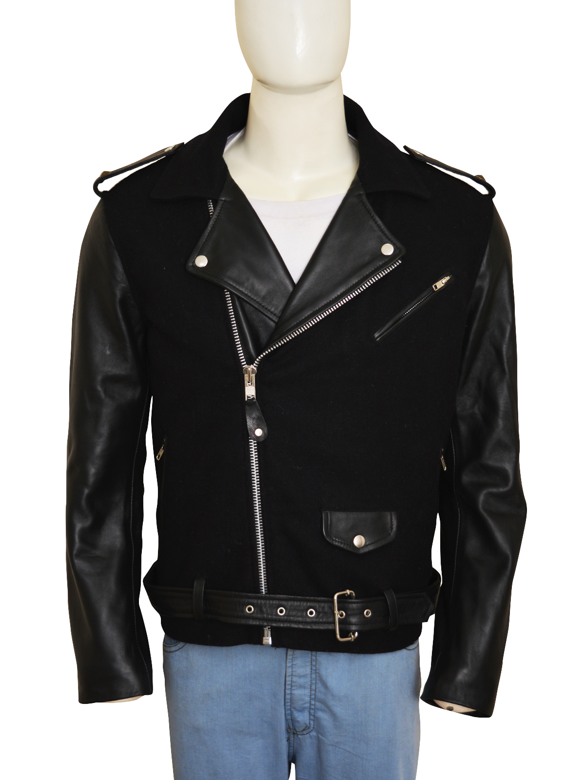 Charming-Wool-And-Leather-Black-Jacket