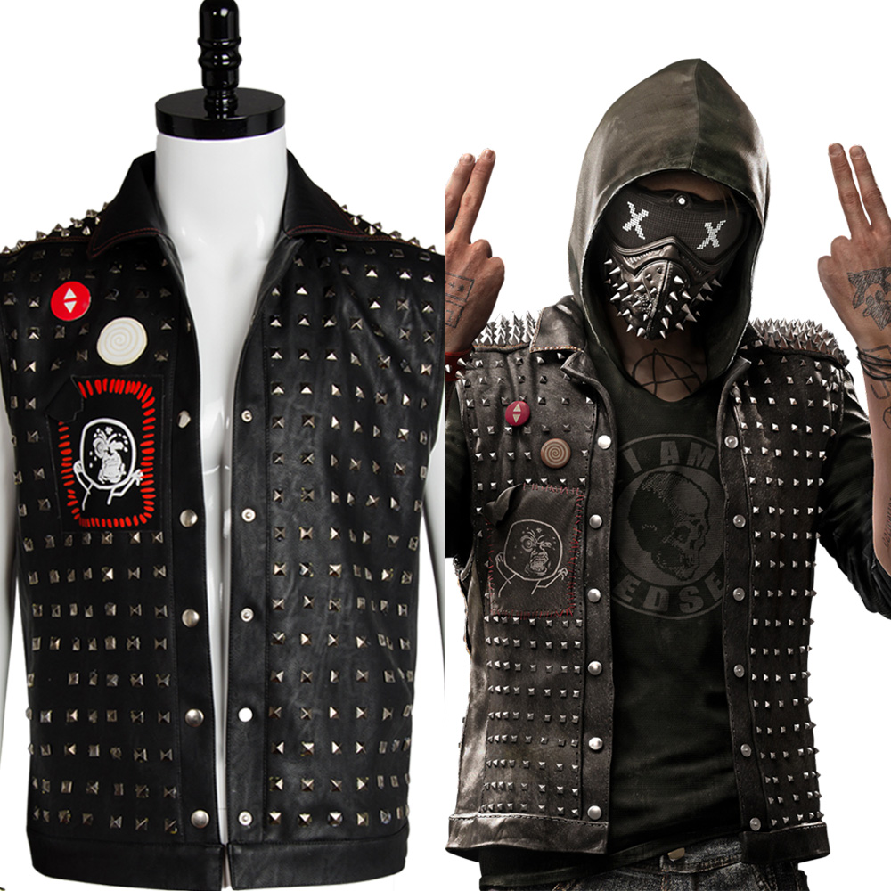 WATCH DOGS 2 WRENCH LEATHER JACKETS FOR SALE 2