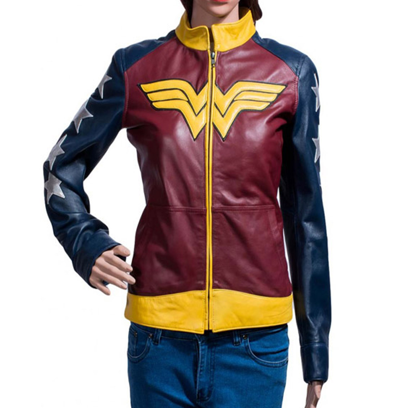 Wonder Woman Leather Jacket.