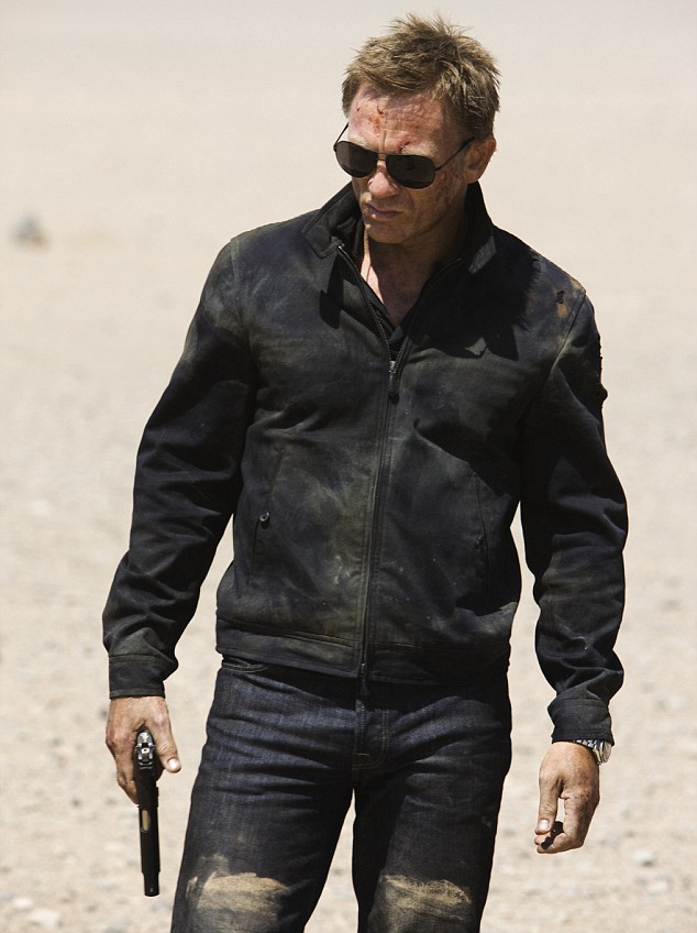 Daniel Craig Quantum Of Solace James Bond Leather Jacket (3)