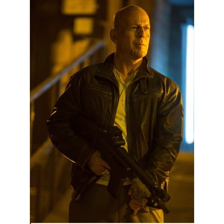 A Good Day To Die Hard 5 Bruce Willis Leather Jacket (2)