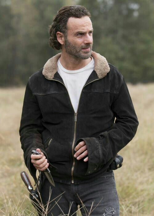 Andrew Lincoln The Walking Dead Rick Grimes Jacket Season 4 (1)