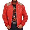 Michael Jackson Beat-IT Vintage Stylish Leather Jacket