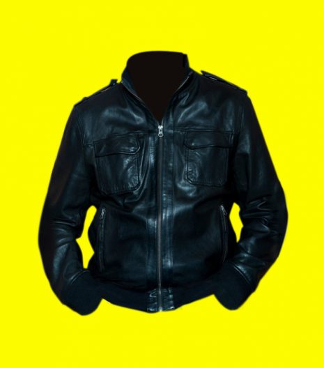 Coronation Street Peter Barlow Black Leather Jacket