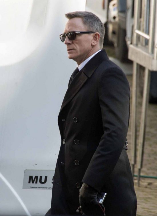 Daniel Craig James Bond Spectre Double Breasted Coat