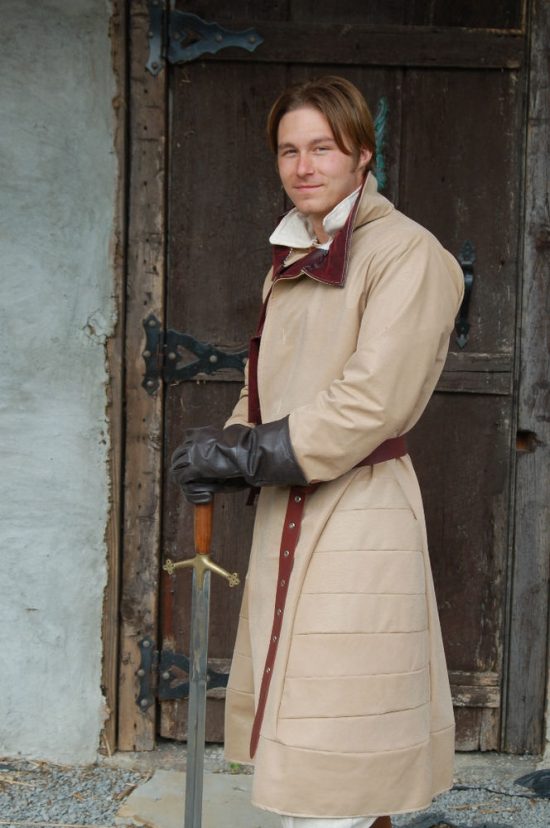 JAIME LANNISTER GAME OF THRONES leather COAT