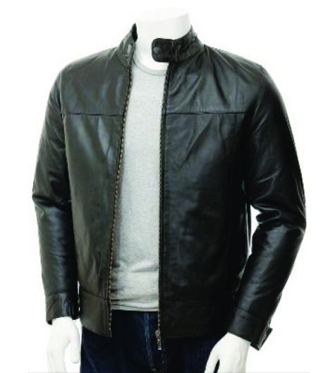 Premium Sheepskin Black Leather Jacket