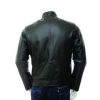 BRISTOL Men Black Leather Jacket
