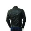 AQUA Handmade Black Leather Jacket