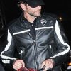 Bradley Cooper Dines Biker Leather Jacket