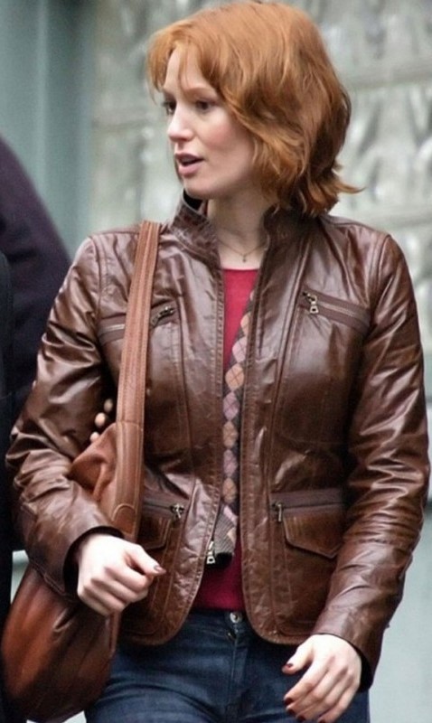 88 Minutes Alicia Witt Movie Leather Jacket