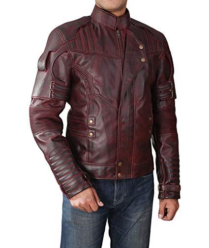 Maroon Leather jacket