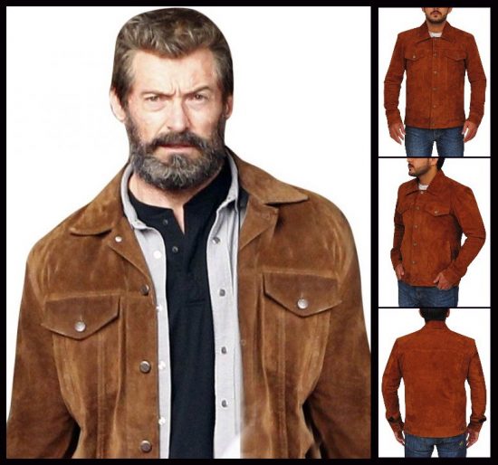 Wolverine Logan X Men Hugh Jackman Leather Jacket