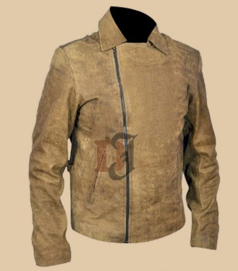 Escape From LA Snake Plissken Jacket Distressed Leather Jackets