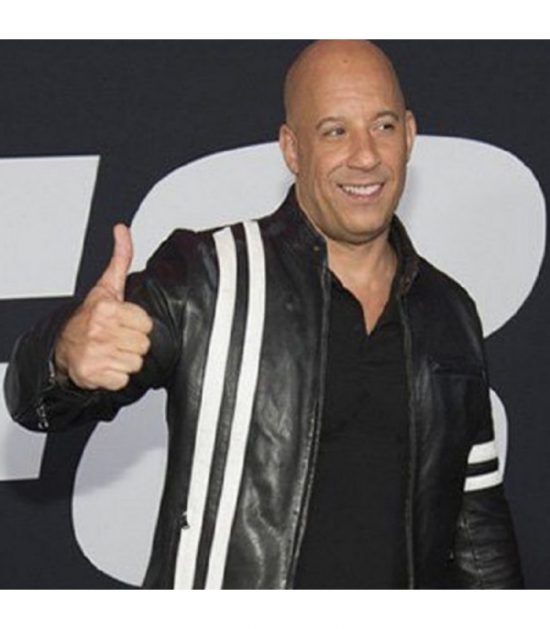 Dominic Toretto Fate Of The Furious 8 Vin Diesel Premiere Jacket