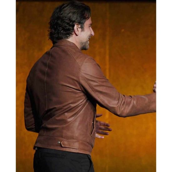 A Star Is Born Bradley Cooper Leather Jacket