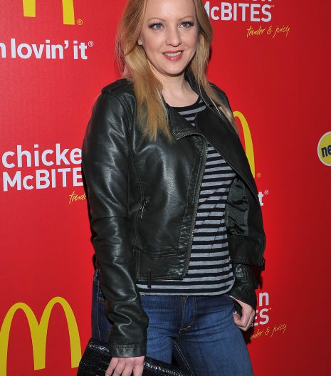 McLendon-Covey on Oscar Presenting Before Christmas Leather Jacket