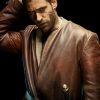 The Invisible Man Oliver Jackson Cohen leather jacket