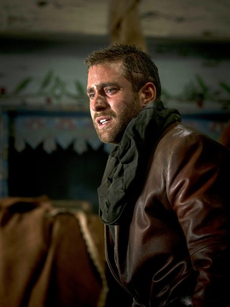 The Invisible Man Oliver Jackson Cohen leather jacket