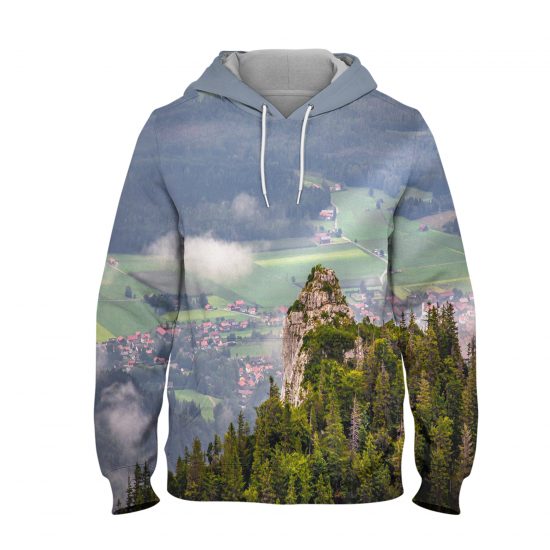 Alpine – 3D Printed Pullover Hoodie