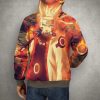 Anime Action Naruto 3D Printed Pullover Hoodie