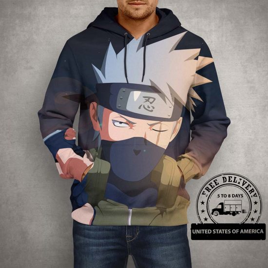 Anime Naruto Hoodie – 3D Printed Hoodie