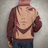 Anime Naruto Itachi Uchiha Artwork Hoodie – 3D Printed Pullover Hoodie