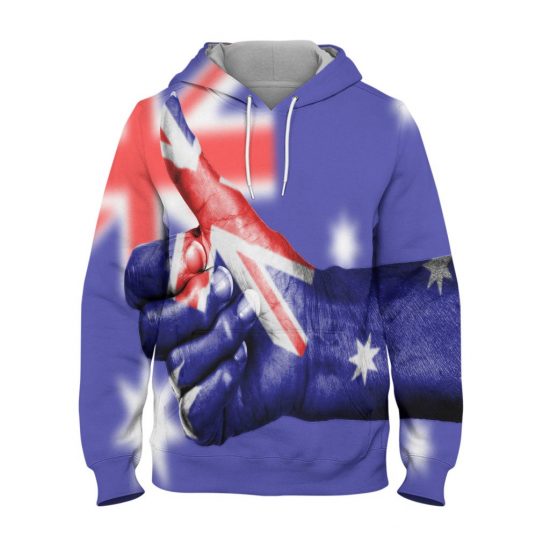 Australia Sky Hoodie – 3D Printed Pullover Hoodie