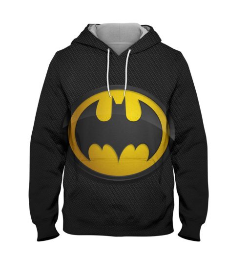 Batman Mango Black Hoodie – 3D Printed Pullover Hoodie