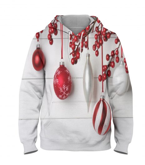 Christmas Holiday – 3D Printed Pullover Hoodie