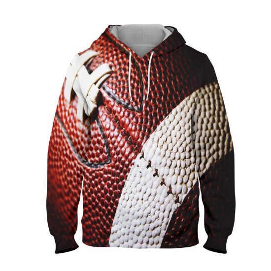 Football Ground Hoodie – 3D Printed Pullover Hoodie