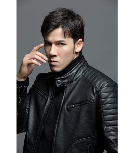 Mortal Kombat Max Huang Leather Jacket 2021
