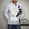 Rick & Morty Scientist Rick Hoodie – 3D Printed Pullover Hoodie
