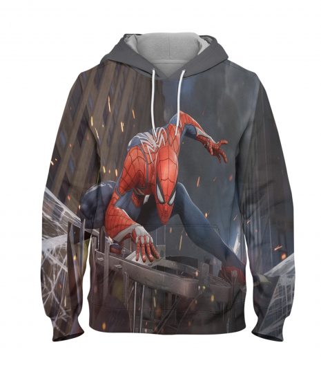 Spider Man Sony Buys Hoodie – 3D Printed Pullover Hoodie