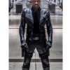 Fast & Furious Hobbs & Shaw Idris Elba Black Leather Jacket