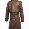 John Shaft 1971 Brown Leather Coat