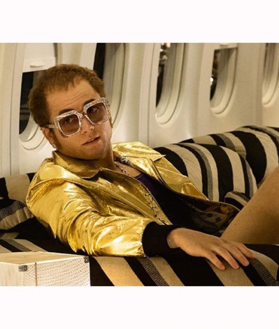 Rocketman Elton John Golden Jacket