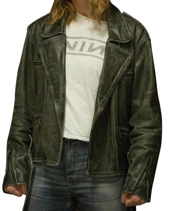 Captain Marvel Carol Danvers (Brie Larson) Black Leather Jacket