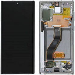 Samsung N770F Galaxy Note 10 Lite LCD Display + Touchscreen + Frame GH82-22055B Silver