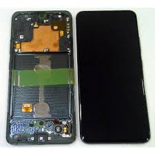 Samsung SM-A908F Galaxy A90 5G LCD Display + Touchscreen + Frame GH82-21092A Black