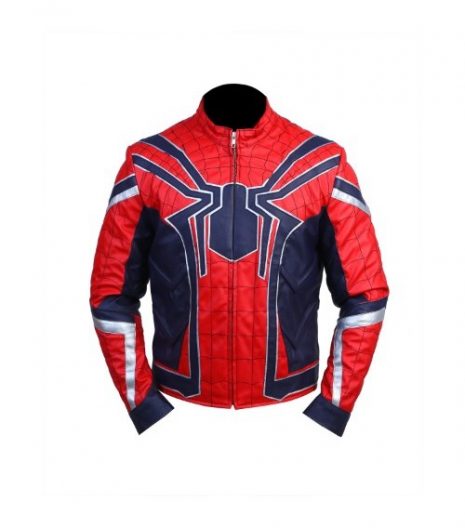 Avengers-Infinty-War-Spider-Man-Leather-Jacket-1-500x717