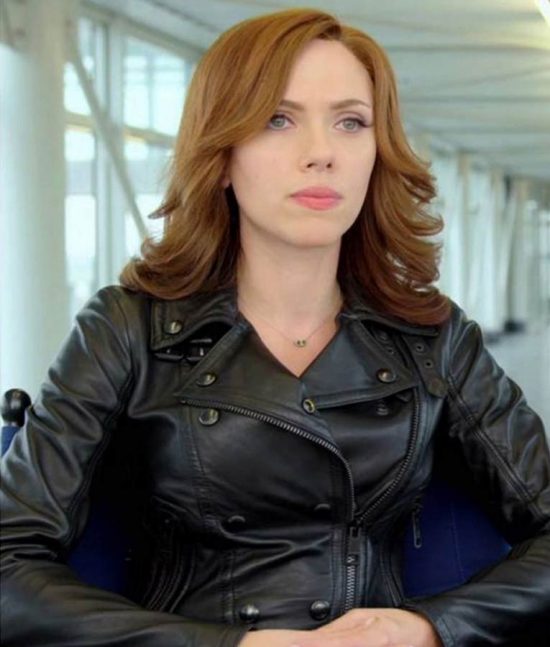 Scarlett Johansson Captain America Civil War Jacket