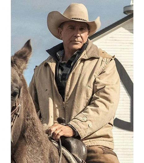 YELLOWSTONE KEVIN COSTNER COTTON JACKET