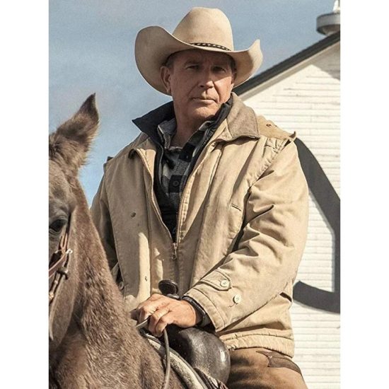 YELLOWSTONE KEVIN COSTNER COTTON JACKET