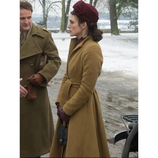 The Aftermath Keira Knightley Wool Coat