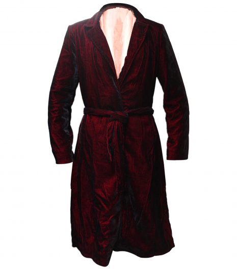 Grace Sachs The Undoing Velvet Red Coat