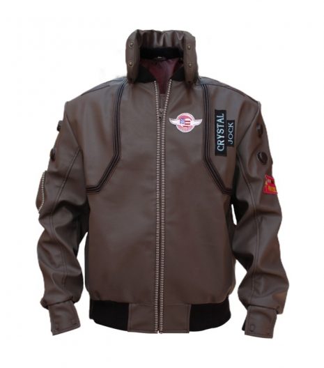 Samurai Stylish Brown Leather Jacket